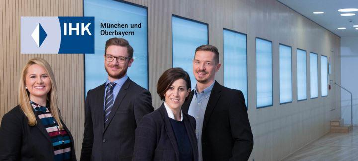 Symbolbild: Stellenanzeige der Kammer IHK für München und Oberbayern, Experte (w/m/d) Betriebswirt oder Jurist  - Verbundunternehmen und Sonderantragssteller- 