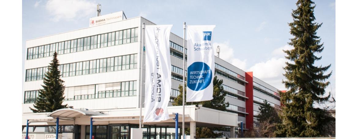 Symbolbild: Stellenanzeige der Kammer IHK Schwaben, Geschäftsführung der IHK Akademie Schwaben (w|m|d)