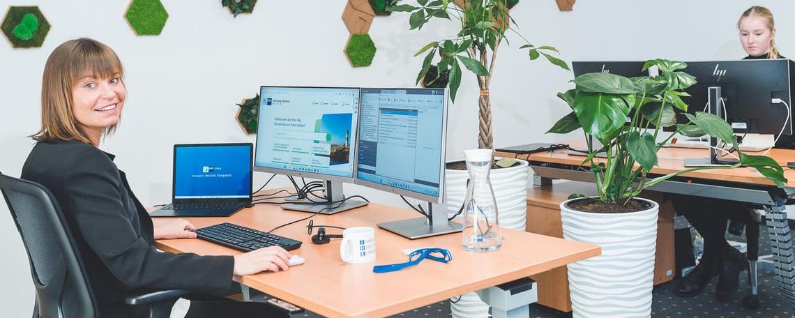 Symbolbild: Stellenanzeige der Kammer IHK zu Lübeck, Sachbearbeitung (m/w/d) für Beitragsangelegenheiten / Finanzen